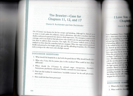 The Brawler Case for Chapters 11, 12, and 17 Sharon B. Buchbinder and Dale Buchbinder I Love You Chaptert Sharon Dr. OConnor
