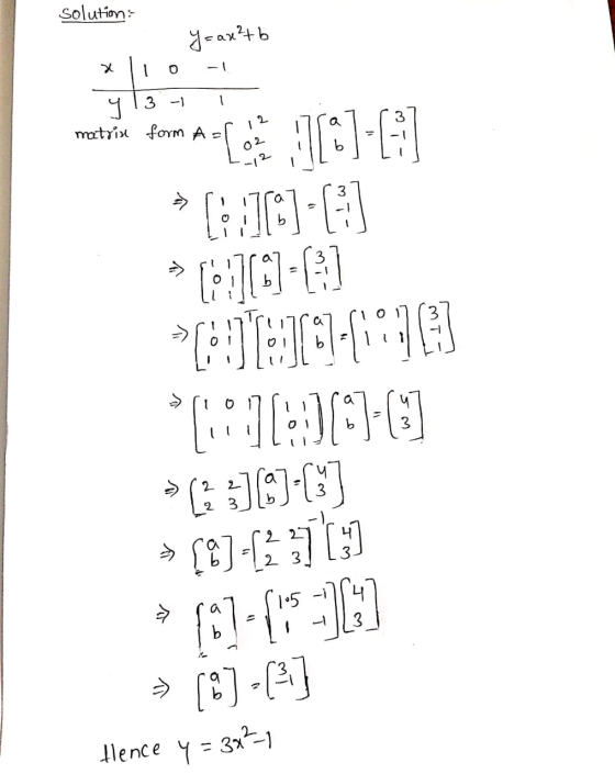 solution- 3- ax+ь x 110 -1 4131 1 matrin form A= . 10 Ollob IL OI >[:]+)-1}] >0:30-13] CHAP8 (310)A- » (3:61-fi] → [8]-[23] [