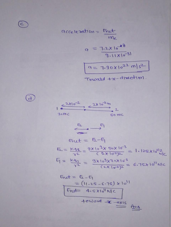 ime 3 IIxlo 31 Toward +c-dectim dl 2. So mc toward-X-axis