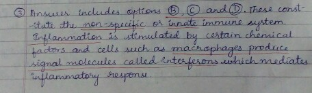 Tess-const- tutte the by n chemical tadters and cells such as mairophages preducs mal mo