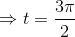 3л = t = . 2
