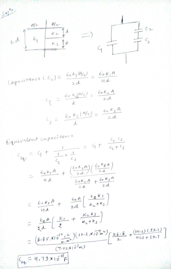 A7 k 2 a Ca M d て 2 Enivalent npacitene 2 d 2 d 너d C7.10)