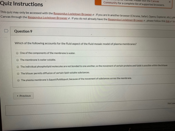Quiz Instructions TU Cuivas. Please visit the Canvas Community for a complete list of supported browsers. This quiz may only
