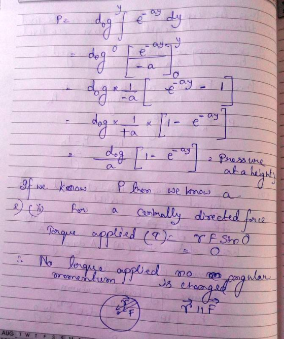 Ая dog eaque 7 Dato If we know 2 4 for - Torque day [- ] Pasane of them we know a a centrally directed force applied (9) F sm