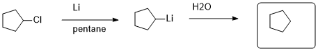 Li H20 Cl Li pentane