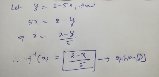 Let y = 2-50, then 50=2-4 - t (m) = ex opshian