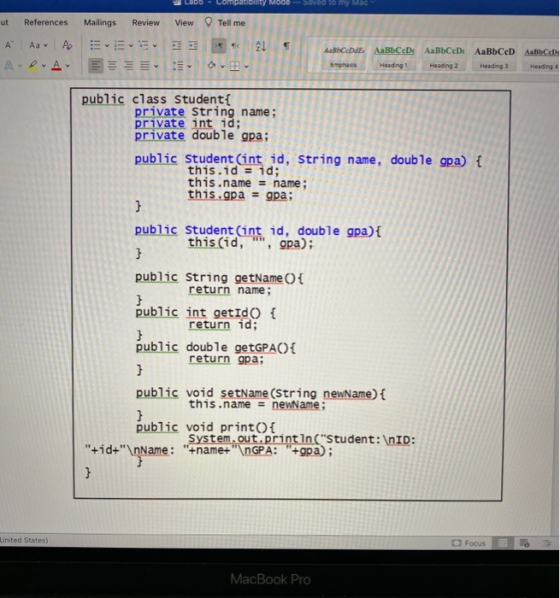 Labo Olty Mode Saved to my Mac ut References Mailings Review View Tell me A Aav > 215 AaBbCcDdE. AaBbCeDe AaBb CeDe AaRbCD Aa