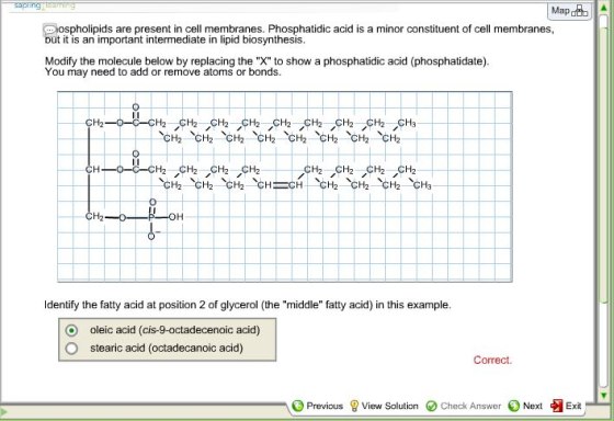 Map spholipids are present in cell membranes. Phosphatidic acid is a minor constituent of cell membranes, ut it is an importa