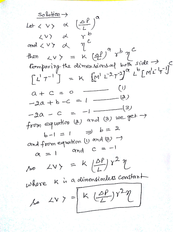Solution → LN よ and fmmequaHon (1) and (3) -