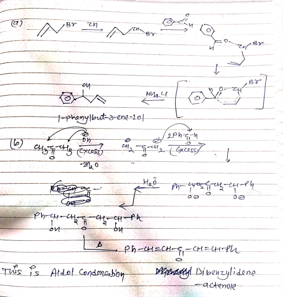 a . znam Bri ZN 3 Error No4 Ч 1 t-phenylbret-3-ene-101 (6) CHAT HE Rxcess -210 Lenin J2Pham cu excess Hao ph-cythe cuth Phoen