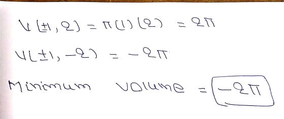 v (1, 2) = 1 (162) = lit VL!1,-2)=-21 Minimum volume =|-&hl