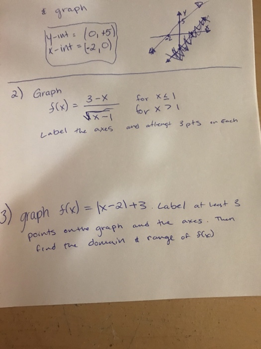 graph a) Graph 3) qraph points onth graph ans e axes n