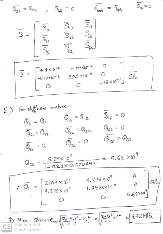 IG 780 GR or sfiljnea) matvix 12- 22- 26-0 G2 6G a66 2.04 xlo 4.75XIG 5.62%(0 2- ,2 C Scned with CamScanner