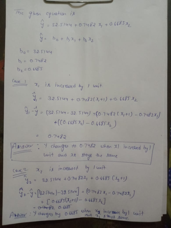 7iren egustian is S2.5144 +07482+06635 bo 32.514 b, 07482 b2eo.6685 Casc) is incraord by unit 32.5144 +0.7482(,+1) +0.6685 2