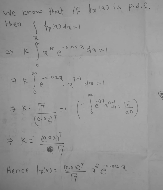 (a) is P:d. then 6 at o-l 0 an o 0 2 (0, 0 2) @oof 17 Hence x(O 2 fe.A