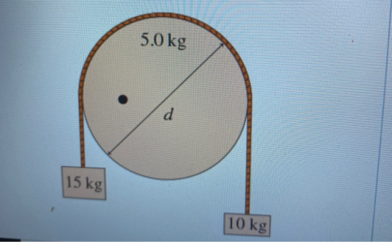 5.0 kg d 15 kg 10 kg
