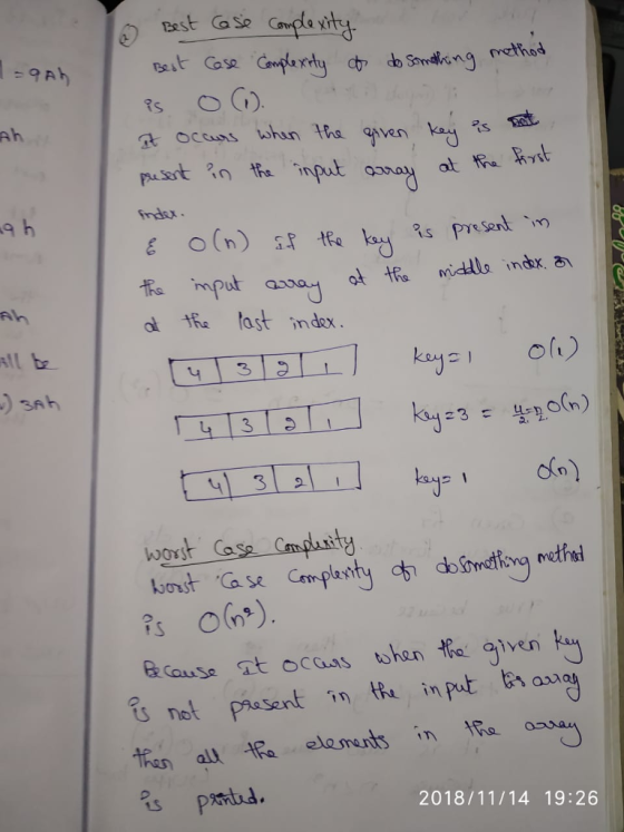Best a Ah ft occurs whun 구 gaven keys e h Ah ll be SAh ot tRa last index ay bosSt Cmplex in tAe in S no en alk tR elements in tfe anal 2018/11/14 19:26