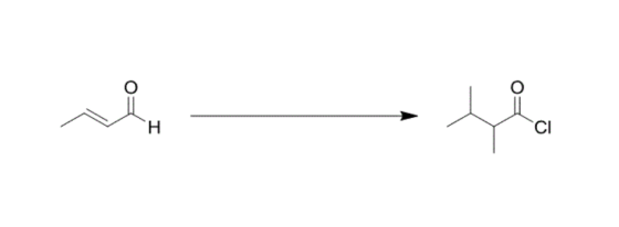 Propose an efficient synthesis for the following t
