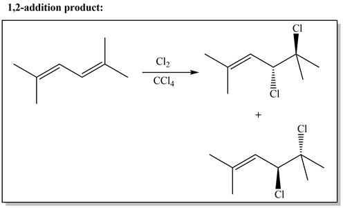 1,2-addition product
Cl
Cl2
CCI
+
