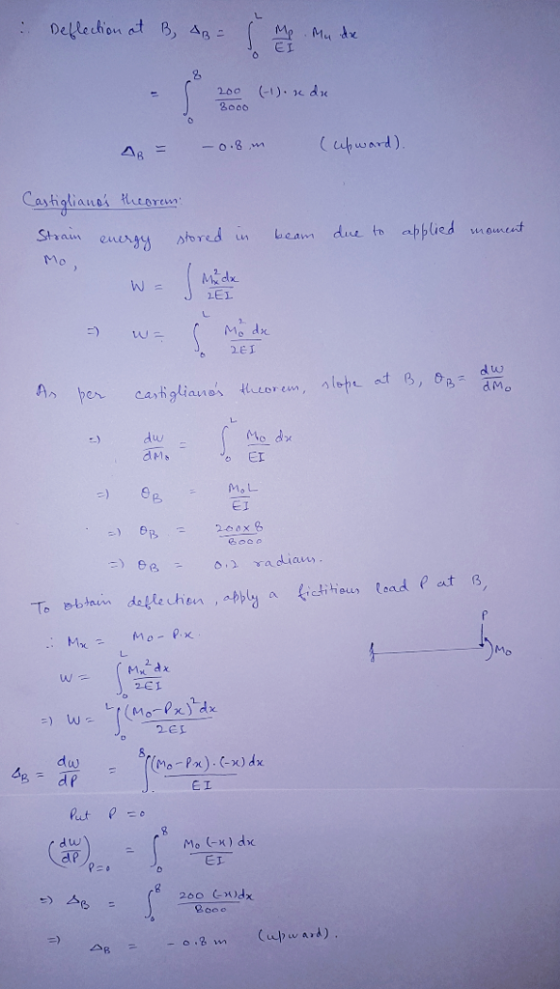 EL 2. (. ).xdx 20o 2o0o Cashglianes ucorem Lcam Mo d M to dx Er -) du Mou- EI 2, Mo 2. dw EL d w Mo (-x) dx ET