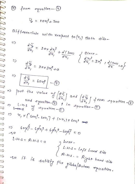 t from equation ④ 4 こ 2030,3 + 300 Diffosen crude with respect to (42. Both side- =) dr. 20x dai + d ( 300) 2x) བྱ?) da) Sinc