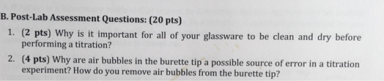 Why is it important for all of your glassware to b