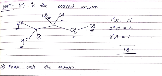 soen; (e) is the correct answer. 1 = 15 2°1 = 2 son / 4 Please rate the answer.