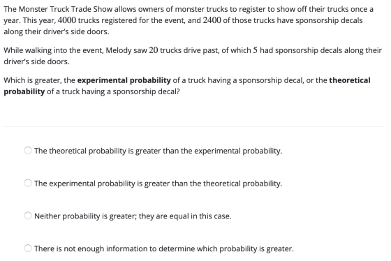 The Monster Truck Trade Show allows owners of monster trucks to register to show off their trucks once a year. This year, 400