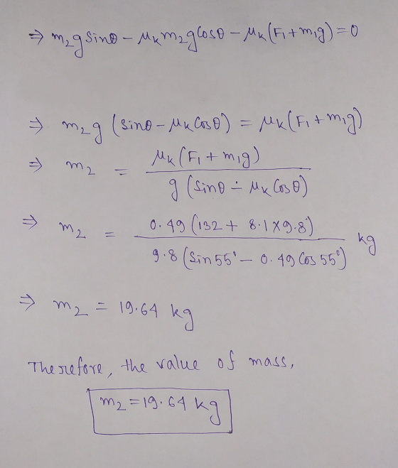 5 %, 9 Sims — My m.goco — м (+, + mya) = 0 ү) Эm, (sing – A Clas B) = а( 4 m2 Mu (h+mig) g (sino ми Cos 0) С. 40 (192 + %- 1