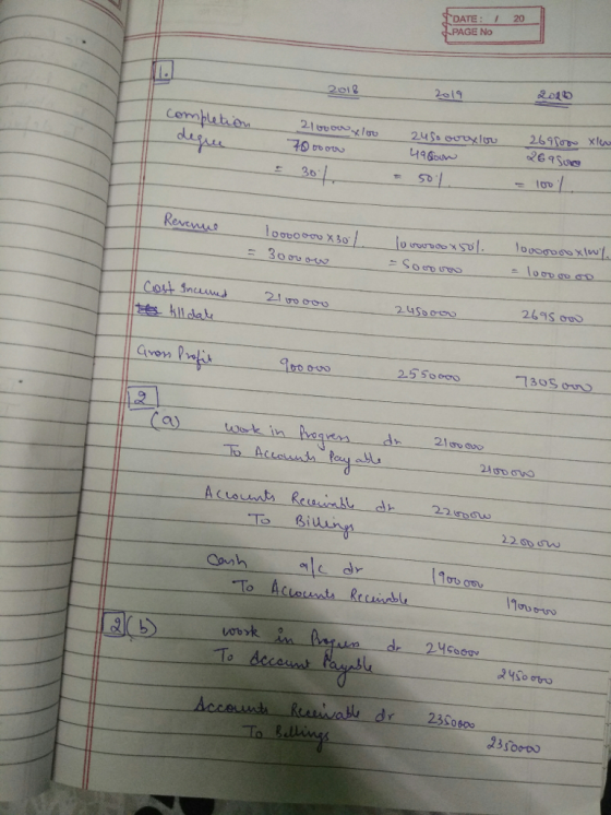 DATE: 20 PAGE No 2012 2s19 Re 24 To Biuine Canh 3S0 23s0000