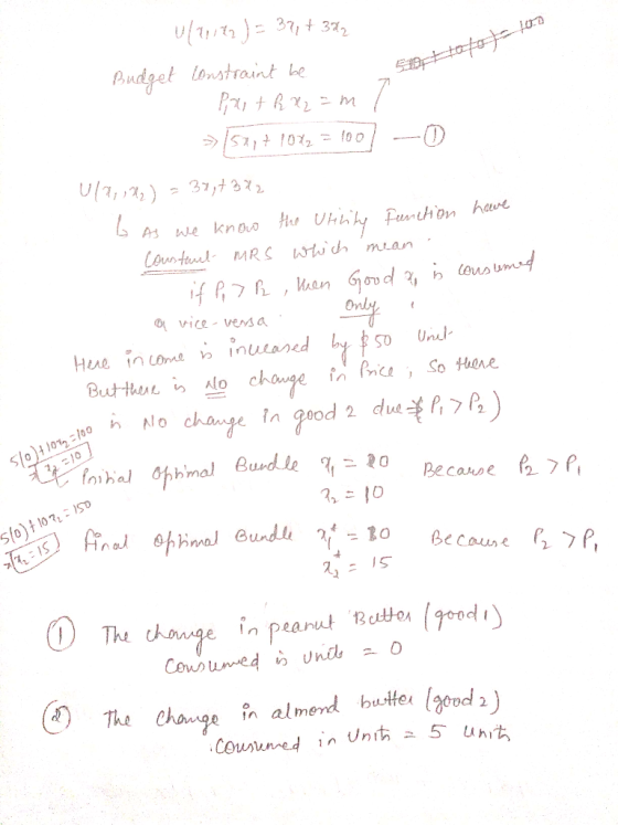 > 599krofota 100 1947 - Ulva J= 39, +382 Budget Constraint be Preth X2 = m / »/5017 1022 = 100) - Ulax ) = 37,7322 b as we kn