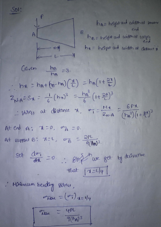 Soli har höglet and width at Smauer end hoe bour and widthal tages ha hagut and width at distance a ku Cliven HB 3. :ha = hA+