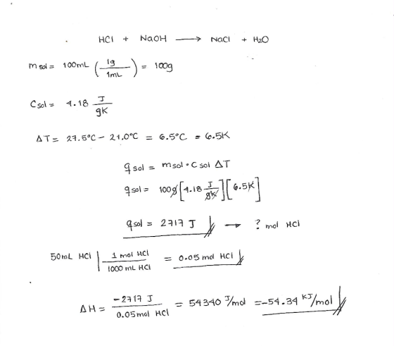msi = 100mL / lg 1ml Csolz 4. 18-1 sol= 2717丁 mol HCl 50 mL HCi = 0.05 mol HCİ 000 mL HCi -24仔J 0.05mol Hci