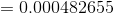 0.000482655