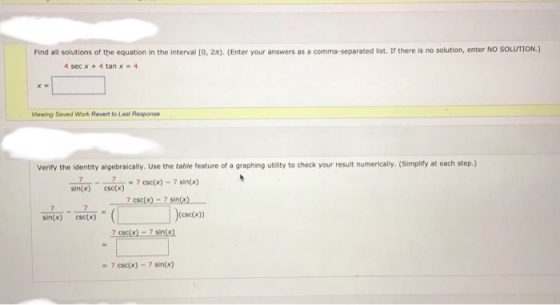 Find all solutions of the equation in the interval [0, 29). (Enter your answers as a comma-separated list. If there is no sol