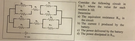 Consider the following circuit in Fig.7. where the