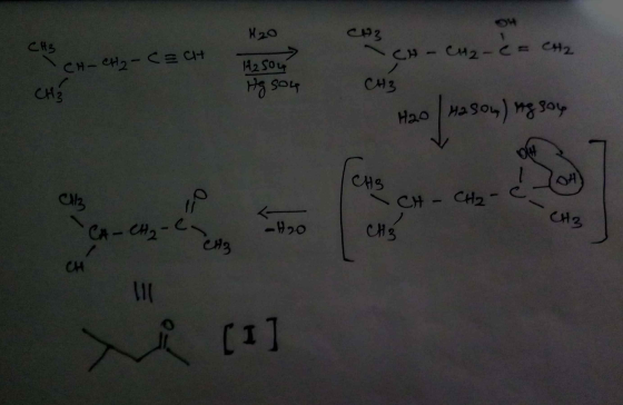H2O CH3 CHB -CH-CH2-c= CH2-c = CH2 CH-CH₂-C=CH H2SO4 Hg sou CH3 CH3 H2o Hasol) Egsoy OW CHB -J DA CH lp •CH - CH2- CH3 CA-CH₂