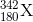 _{180}^{342}\textrm{X}