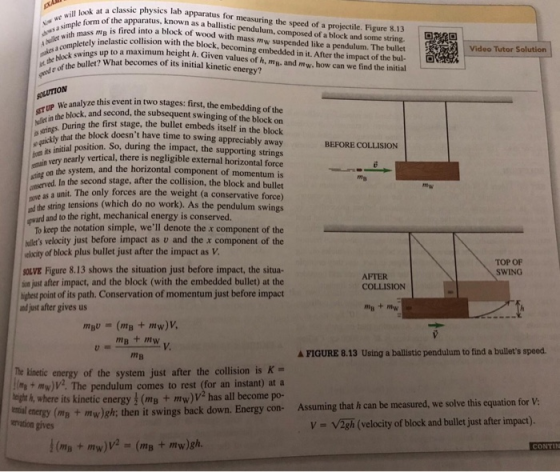 we will look ar sa simple form or Niler with mass mois classic physics lab apparatus for measuring the speed of a projectile.