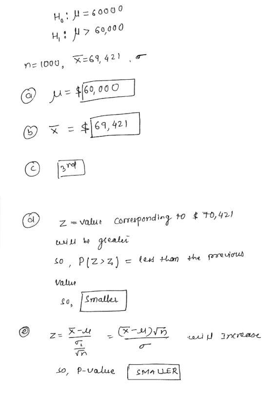 70,42) Value Correspond in& T Value o Smaller so, p-value