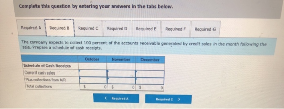 Complete this question by entering your answers in the tabs below. Required A Required B Required C Required D Required E Req