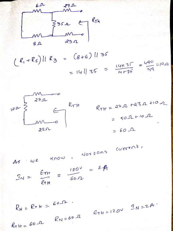 RTh 3352 (Ri+Rs) |l Rg (8+6) |1 35 490 L48 35 141| 35 49 14+35 RTH RTH = 2752 t232710 50SL+10 2352 curent, Nor tans As Know E