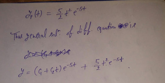 Ip (H) = { post That general el of diff. equation in 2-57 şte 54 y = (G+G+) est