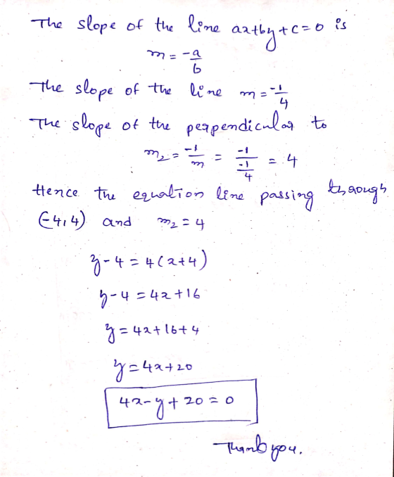 The slope of the line is artbyte=0 m -a 6 ma The slope of the line - The slope of the peopendicular to 4 s m₂ = 1 1 olift 2:4