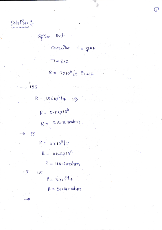 Gpiven that Capac%or c-객사 15S 15xo|チウ R: 6 54,14 mohm