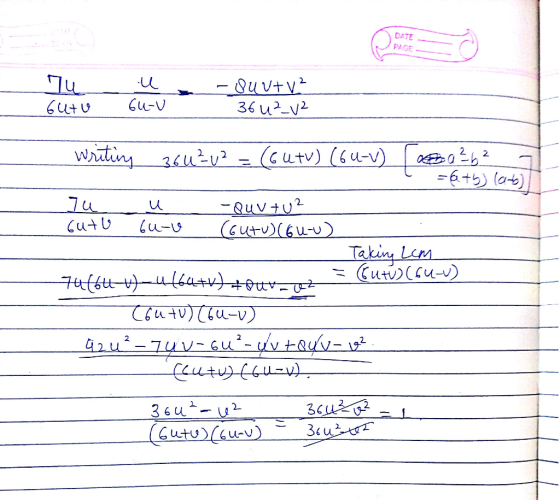 DATE PAGE -+5 (ab) 2. 2. 2 36 u^ LL-V
