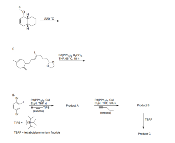 220 °C que Pd(PPhz), K2CO3 THF, 65 °C, 18 h Pd(PPh 3). Cul EtsN, THF, reflux Pd(PPhz)4, Cul EtsN, THF, it HETIPS (excess) Pro