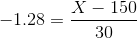 X-150 1.2830