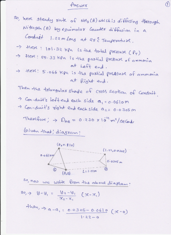 So, hene stead勹ðade of Nts (A) which is diffusing through Nitrogen (B) ley eguu mol a γ en uder diffegion in at Left end → -Hex: 5,066 Krais tha partial pressu}e of ammon-a at Righdt end Then the tangulas shape of cos section of Caduit Com-duis left end each sida a06lo m → Can-duoi ts veht end each side a2ニ0,0805 m [ . 23,0 , 0.305 o. 0305 m [22 m (0,o) thon ト22-Δ