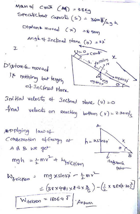 Anga. 아-Inclin 2 CKov T nothing 們@sズ 아. Inclined plane final velocit) on Racking bottom (v), 230吆 №pplying lauo af- mi Pofv -u X 38X2 36